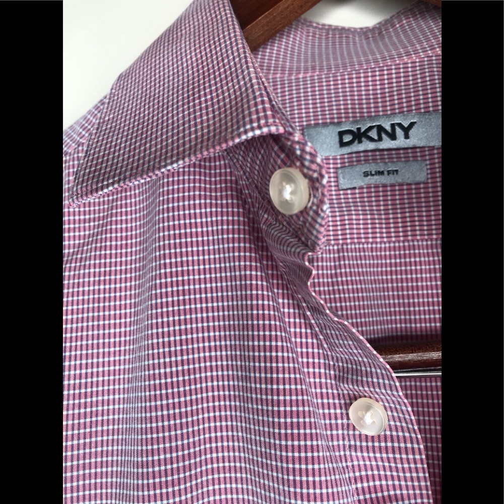 DKNY slim fit men’s dress shirt - Picture 2 of 4